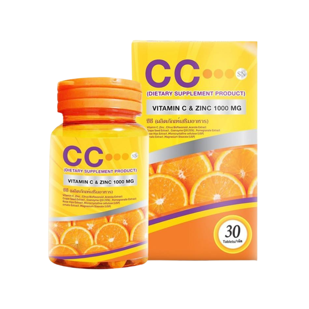 CC Vitamin C & Zinc 1000mg