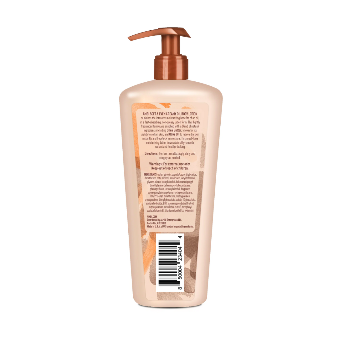 Ambi Soft & Even Creamy Oil Lotion, 354ml