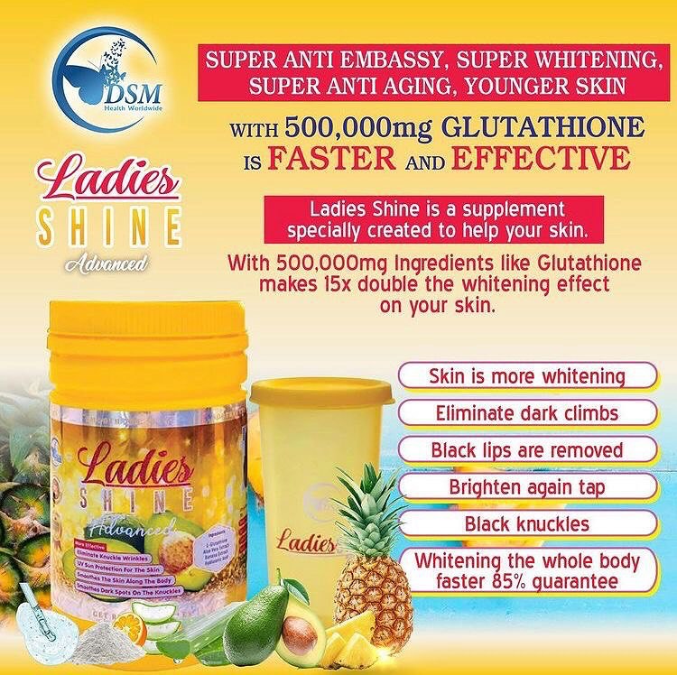 DSM Ladies Shine Glutathione Powder, Advanced Formula