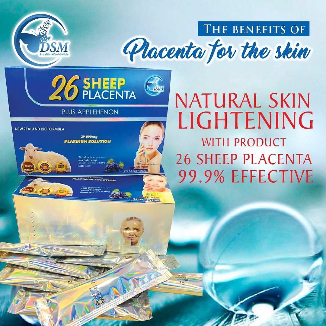 26 Sheep Placenta Plus Applehenon by Phyto DSM, 24 Satchets