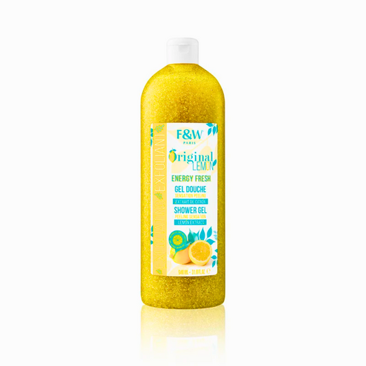 Fair & White Original Lemon Exfoliating Shower Gel - 940ml (Peeling Sensation)