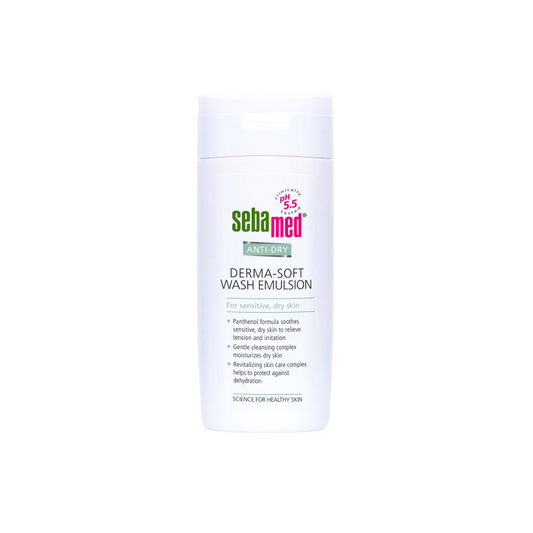 Sebamed Anti-Dry Derma Soft Wash Emulsion, 200Ml