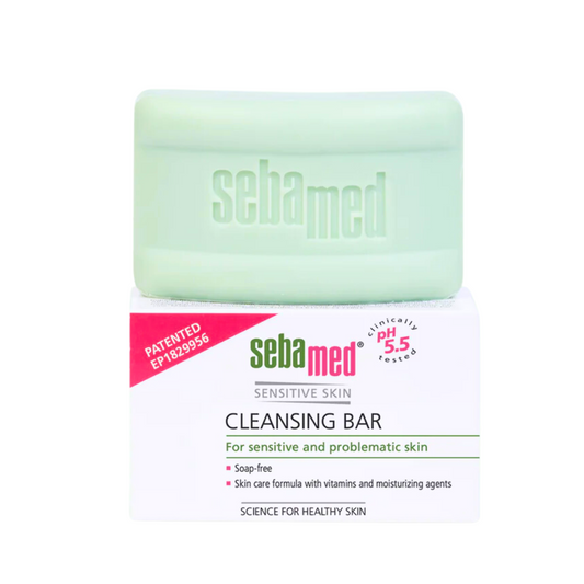 Sebamed Cleansing Bar for Sensitive and Problematic Skin, 100g