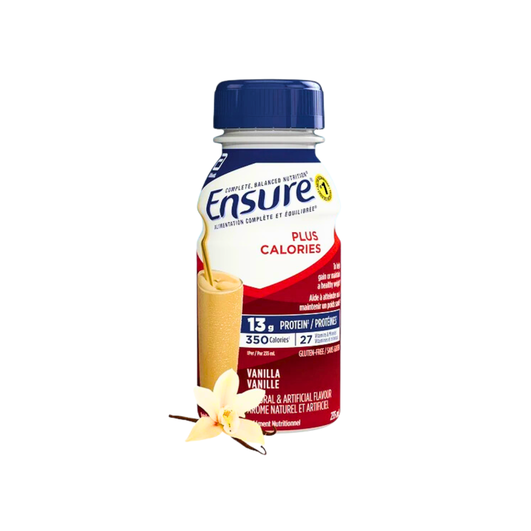 ENSURE® Plus Calories Vanilla Nutrition Shake, 237Ml