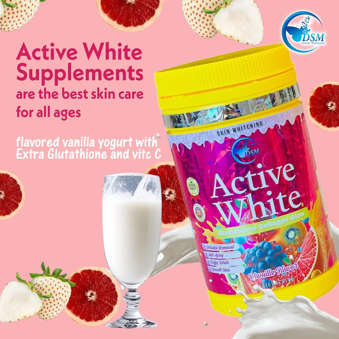 DSM Active White Glutathione Collagen Glow