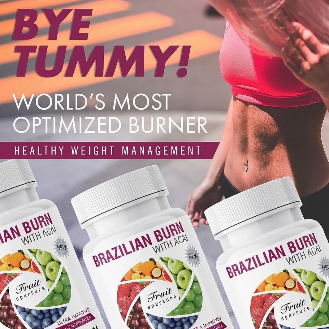 Brazilian Burn with Acai, 120 Capsules