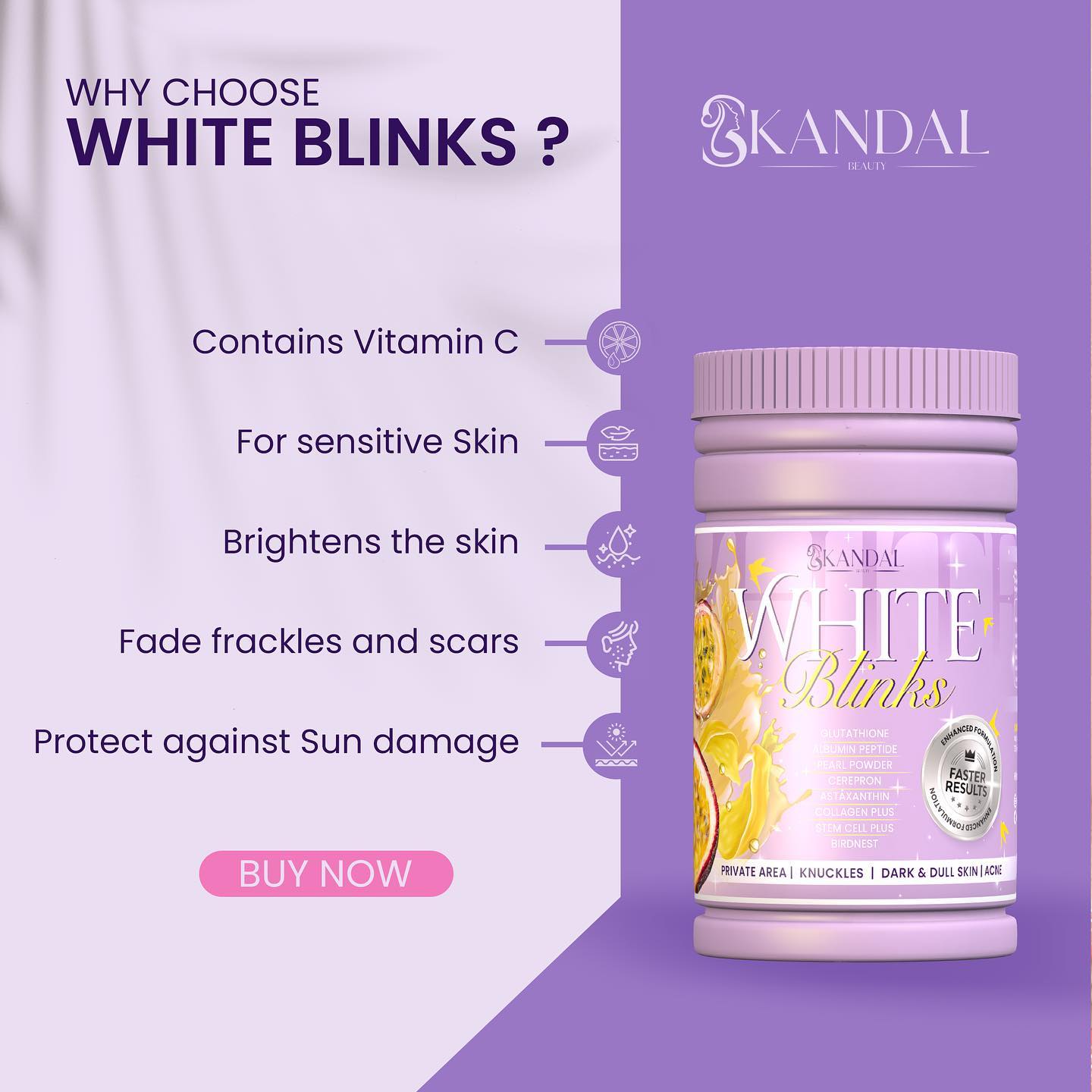 Skandal White Blinks