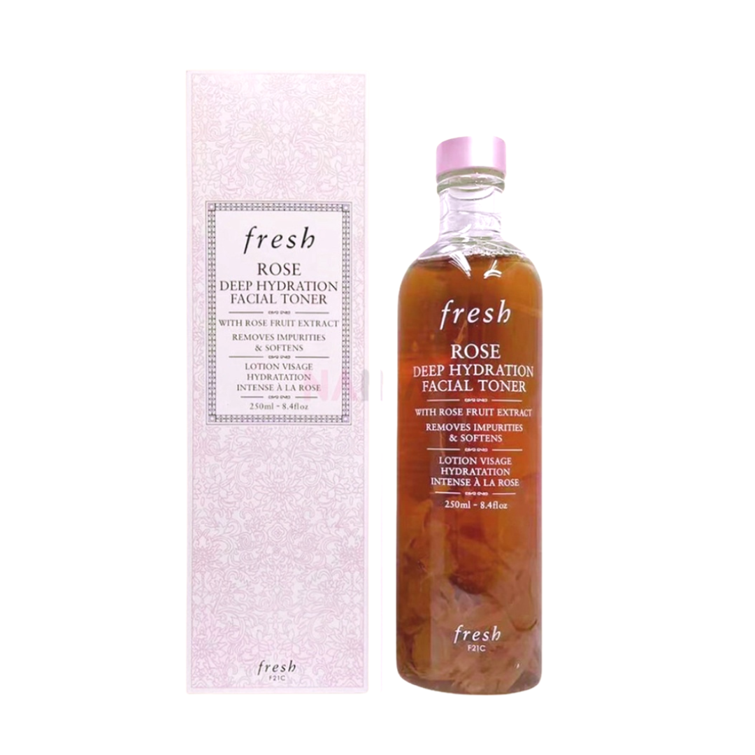 Fresh Rose & Hyaluronic Acid Deep Hydration Toner, 250ml